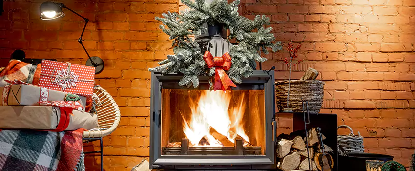 Travis Industries Linear Gas Fireplace Installation in Northport, Alabama